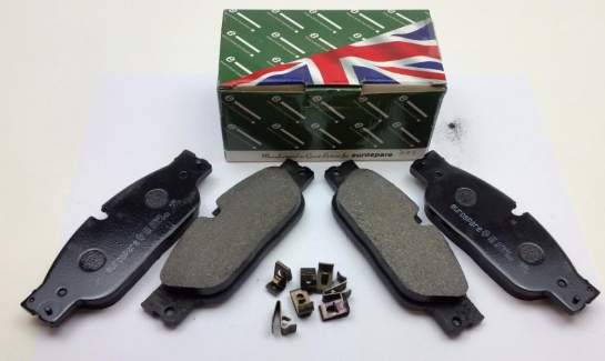 Image of C2C23786, a 'FRONT BRAKE PAD SET - JAGUAR - XJ  - X350' part